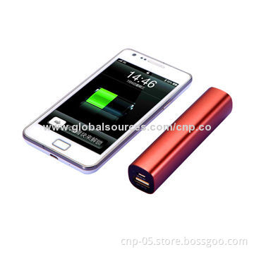 Best Seller External Power Bank with Aluminum Design, 2,200/2,600/2,800/3,000mAh Capacity